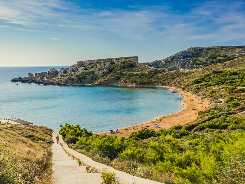 Golden Bay Malta